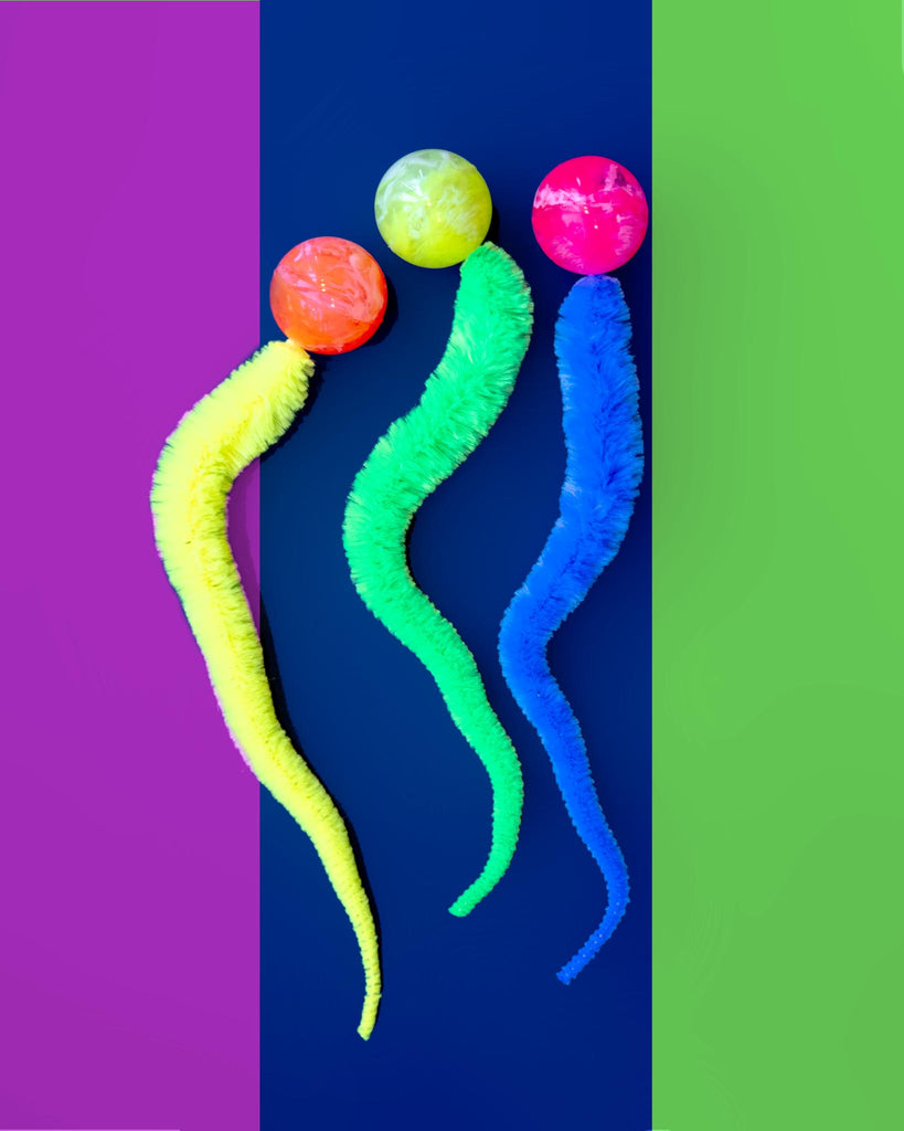 Wiggy Ball Cat Toy (Made in the USA) CAT DEZI & ROO