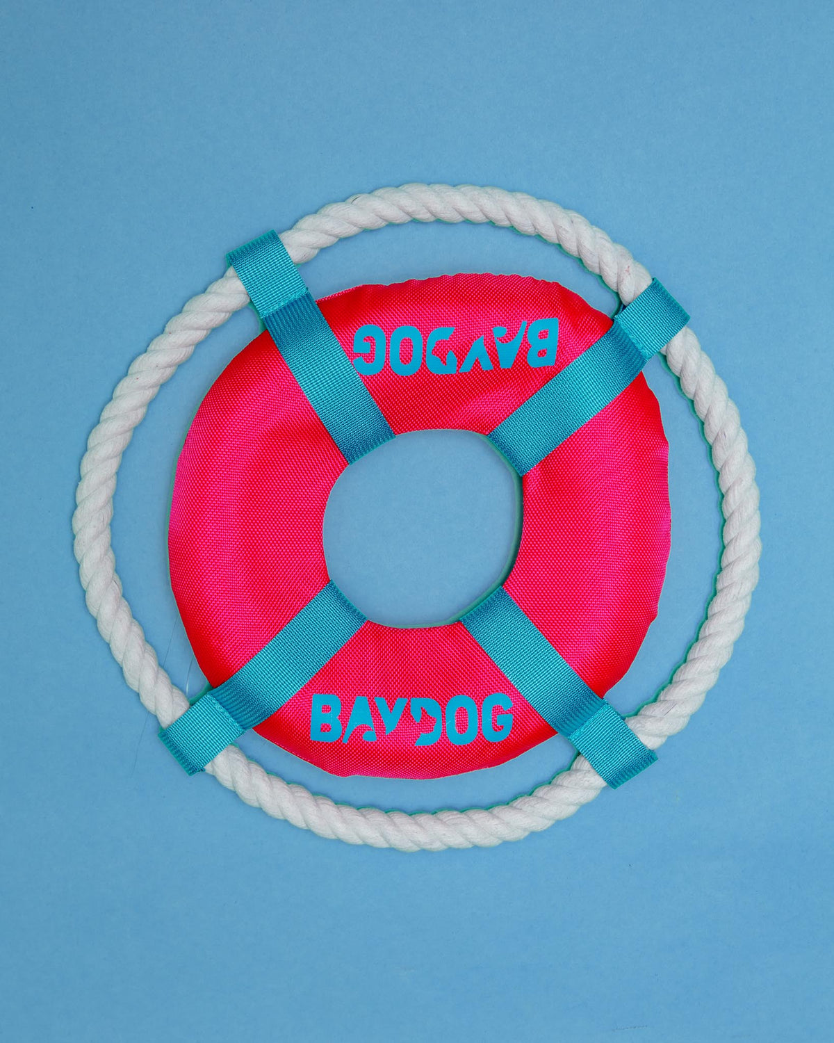 BAY DOG | Floating Fetch Ring Dog Rope Toy | DOG & CO.