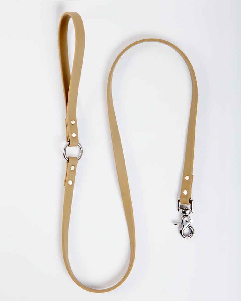 City Leash in Sahara Tan (Made in the USA) WALK DOG & CO. COLLECTION