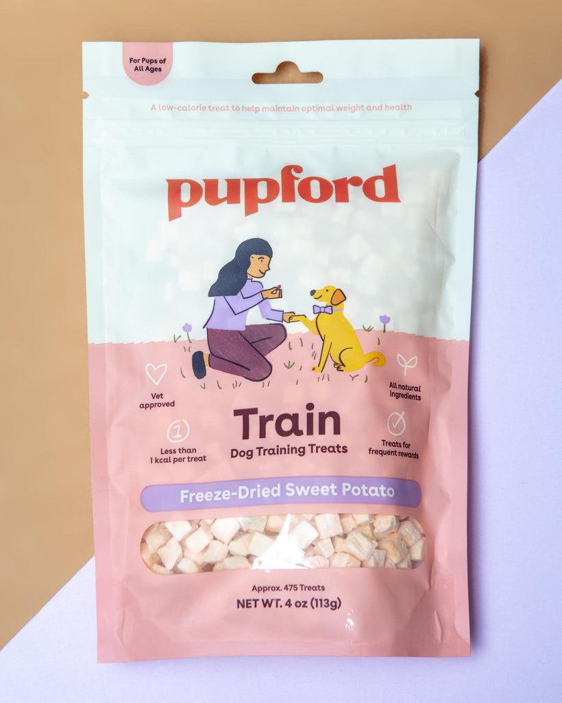 Freeze Dried Sweet Potato Dog Training Treats Eat PUPFORD   