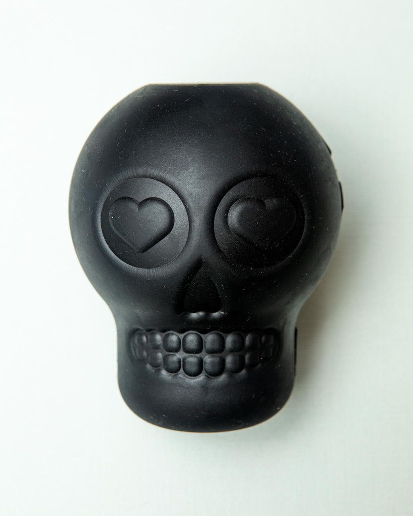 Skull Durable Treat Dispensing Dog Toy (Made in the USA) Play SODA PUP   