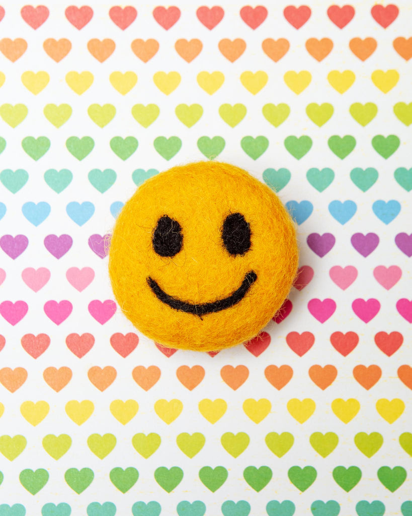 Smiley Face Collar Accessory (Made in the USA) Wear MIMI GREEN