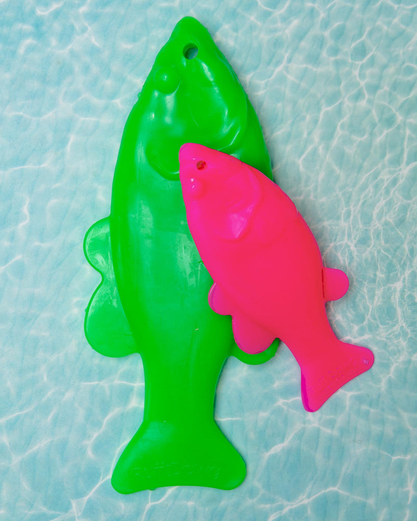 Rubber Fish Floating Dog Toy (Made in the USA) Play RUFF DAWG