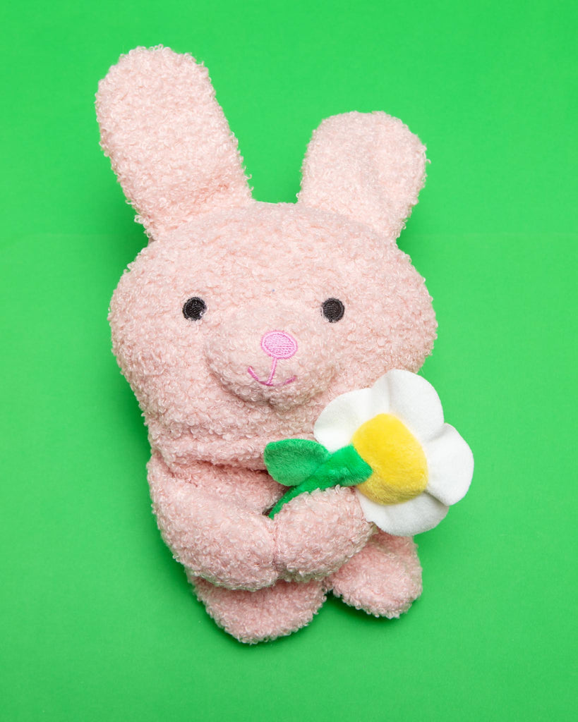 Betty Bunny Wabbit Flattie Crinkly & Squeaker Dog Toy (13") PLAY GIFTABLE WORLD