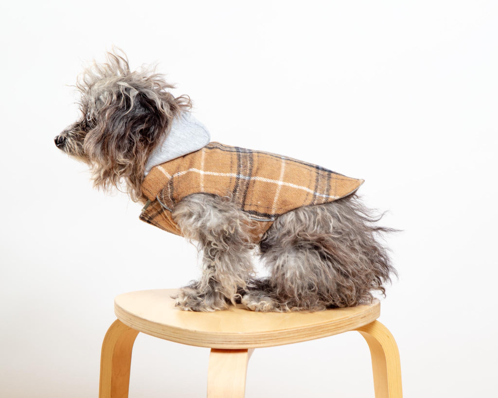 Weekender Flannel Sweatshirt Hoodie for Dogs
