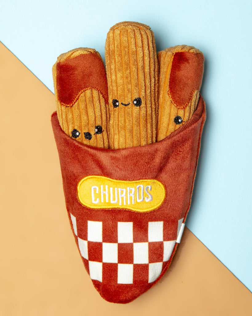 Churros Interactive Dog Toy Play HUGSMART   