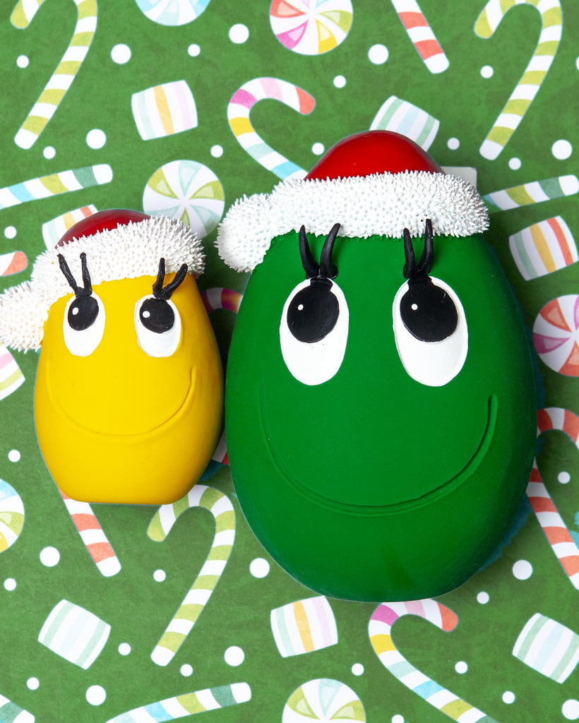 Santa Egg Latex Dog Toy (FINAL SALE) Play LANCO TOYS