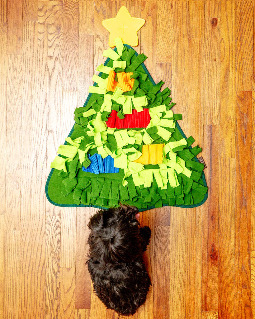 Christmas Tree Holiday Snuffle Mat Play P.L.A.Y.   