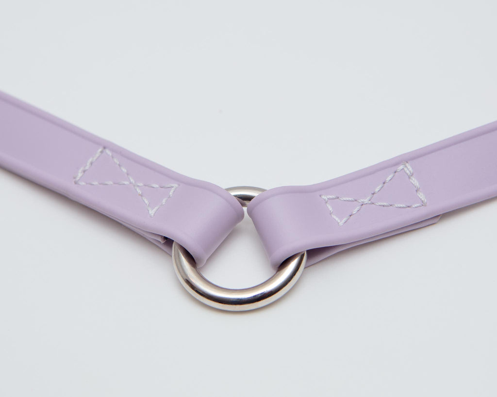 A Walk in the Park Dog Leash in Lilac or Black (Made in the USA) WALK DOG & CO. COLLECTION   