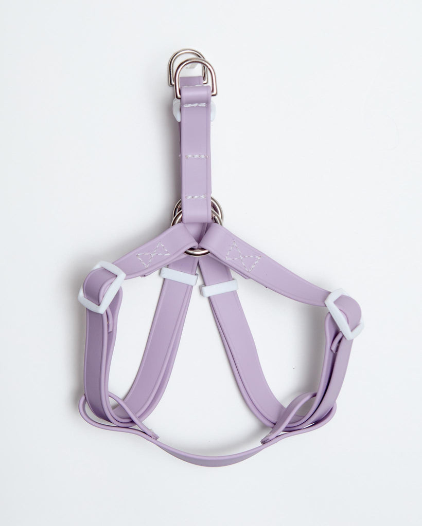 Walk in the Park Waterproof Dog Harness in Lilac or Black (Made in the USA) WALK DOG & CO. COLLECTION   