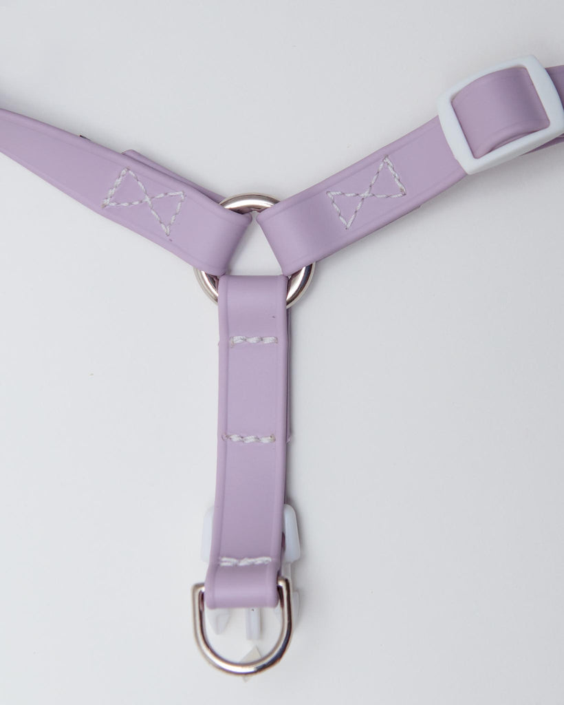 Walk in the Park Waterproof Dog Harness in Lilac or Black (Made in the USA) WALK DOG & CO. COLLECTION   