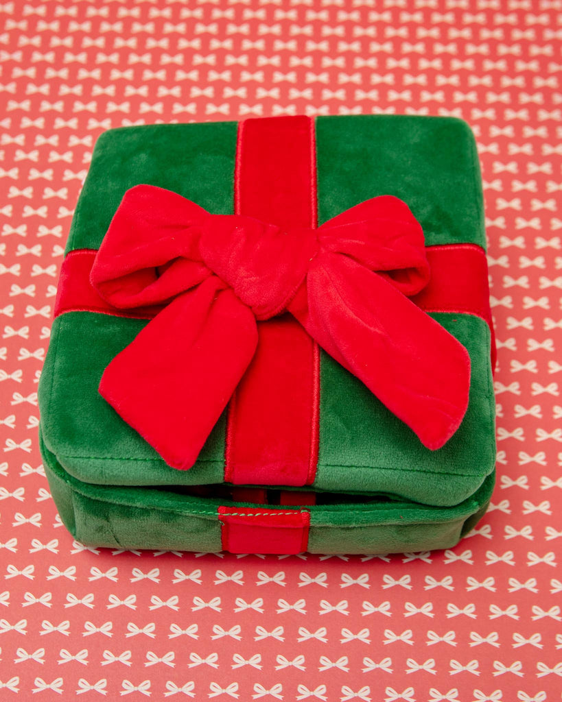 Holiday Present Interactive Snuffle Dog Toy PLAY THE FOGGY DOG