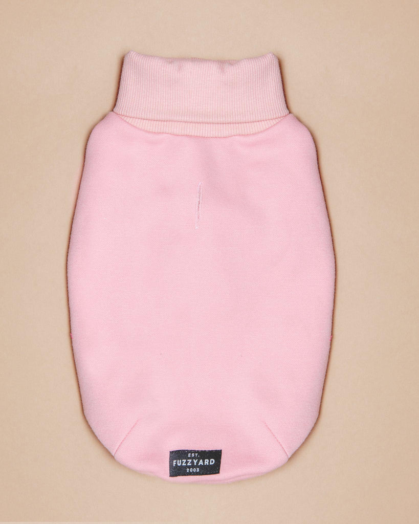 Stevie Dog Turtleneck in Pink Wear FUZZYARD   