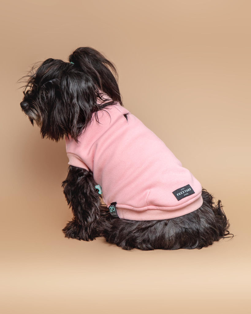 Stevie Dog Turtleneck in Pink Wear FUZZYARD   