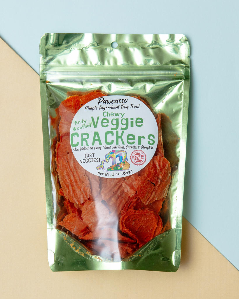 Veggie Cracker Dog Treats (Made in the USA) Dog Treats PAWCASSO   