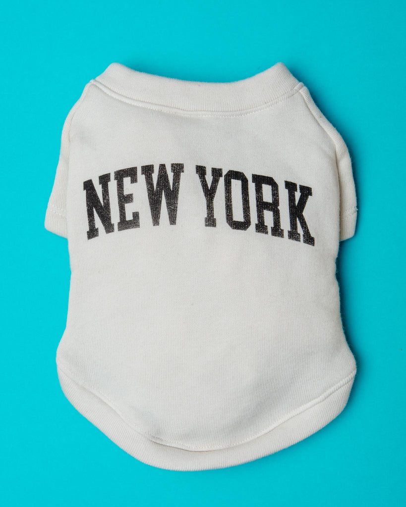 "New York" Pet Sweatshirt (Made in the USA) Wear OAT COLLECTIVE   