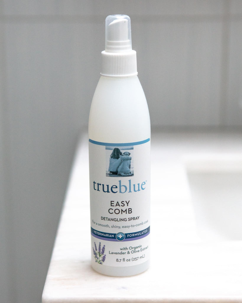 Easy Comb Detangling Dog Spray HOME TRUE BLUE   