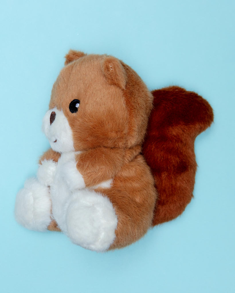 Nutmeg Squeaky Ball Plush Dog Toy