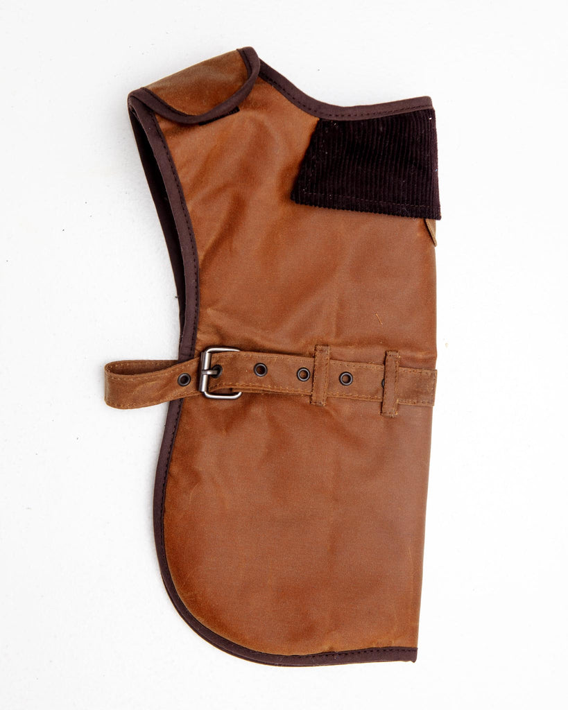 Wax Cotton All Weather Dog Jacket in Beige (FINAL SALE) Wear EARTHBOUND