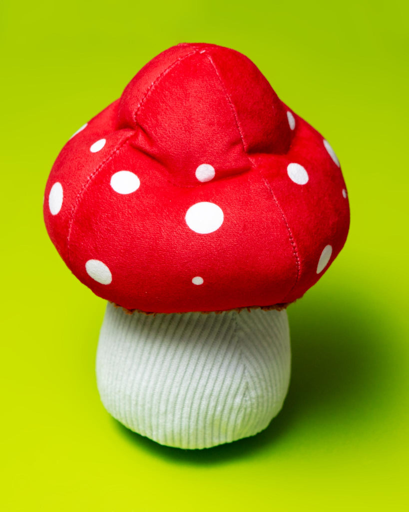 Mutt's Mushroom Squeaky Dog Toy (FINAL SALE) Play P.L.A.Y.   
