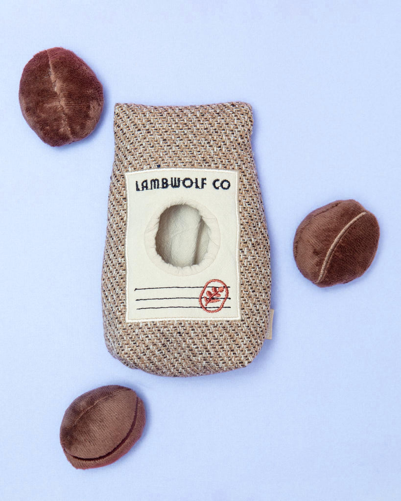 LAMBWOLF COLLECTIVE | Coffee Beans Enrichment Dog Toy | DOG & CO.