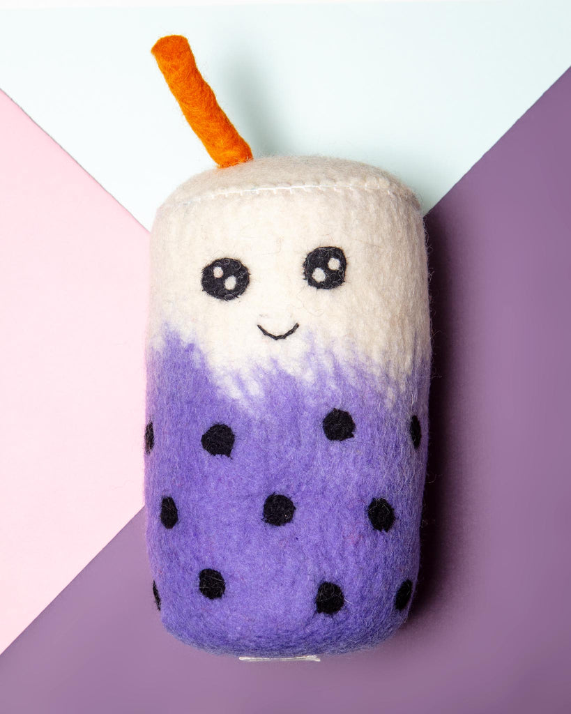 Wool Bubble Tea Dog Toy (FINAL SALE) Play GONE TO THE DOGS   