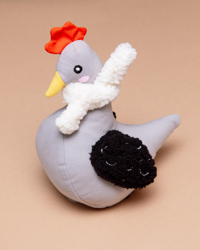 Cotton Cuddler Chicken Squeaky Plush Dog Toy (FINAL SALE) PLAY ZIPPY PAWS   
