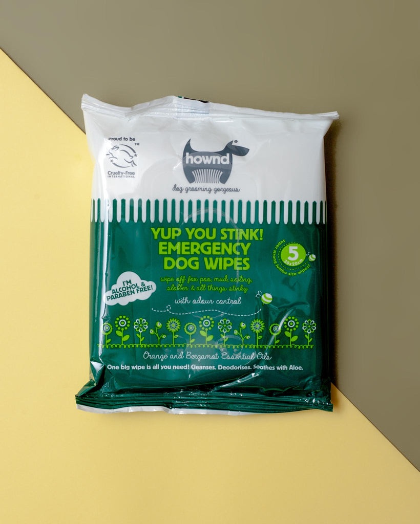 YUP, YOU STINK! Antibacterial Travel Dog Wipes HOME HOWND   