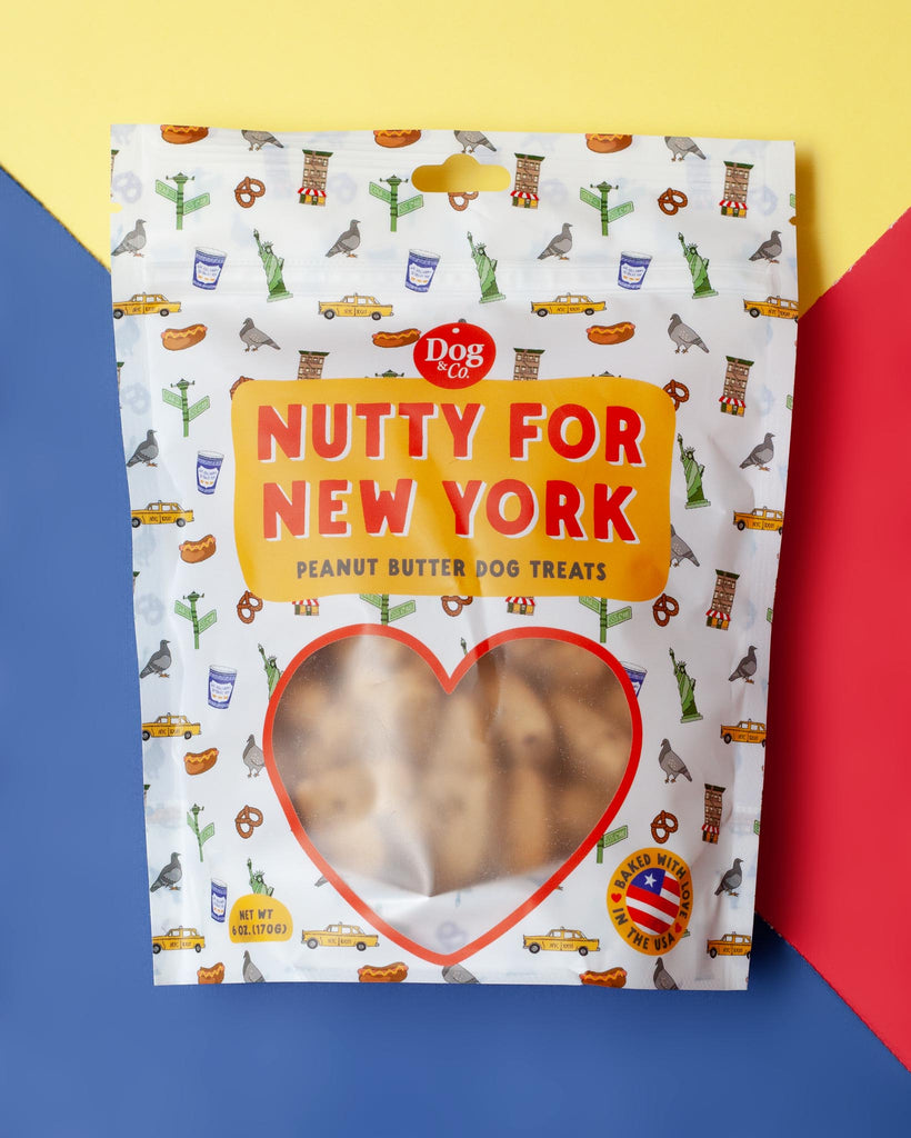 Nutty for New York Peanut Butter Dog Treats Eat DOG & CO.