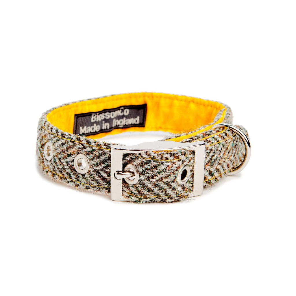 Eriskay Tweed Collar + Leash Set (Made in the UK)