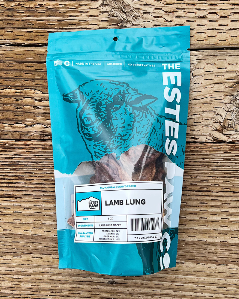 Lamb Lung Dog Treats Eat THE ESTES PAW COMPANY