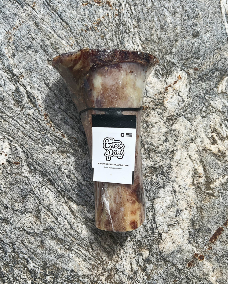 Natural Bison Marrow Bone for Dogs Eat THE ESTES PAW COMPANY