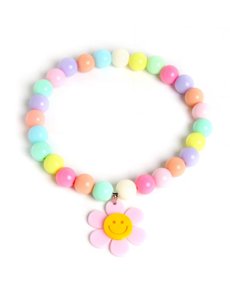 Lavender Smiles Dog Necklace Wear ICECREAMTREE STUDIO