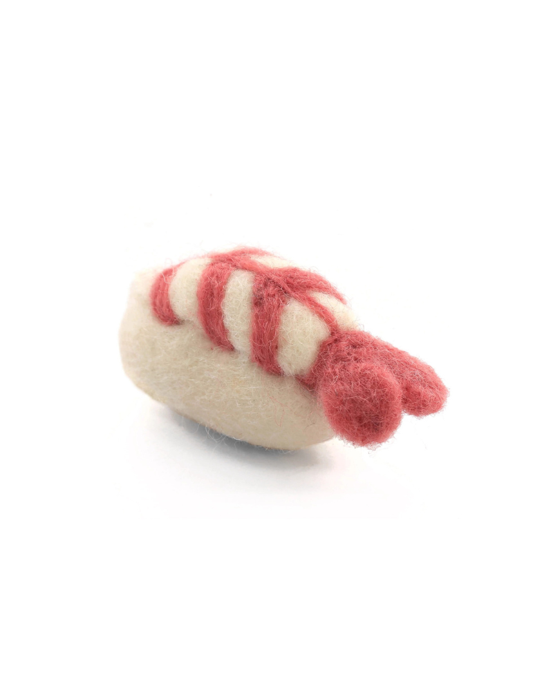 Prawn Nigiri Sushi Catnip Toy CAT THE FOGGY DOG