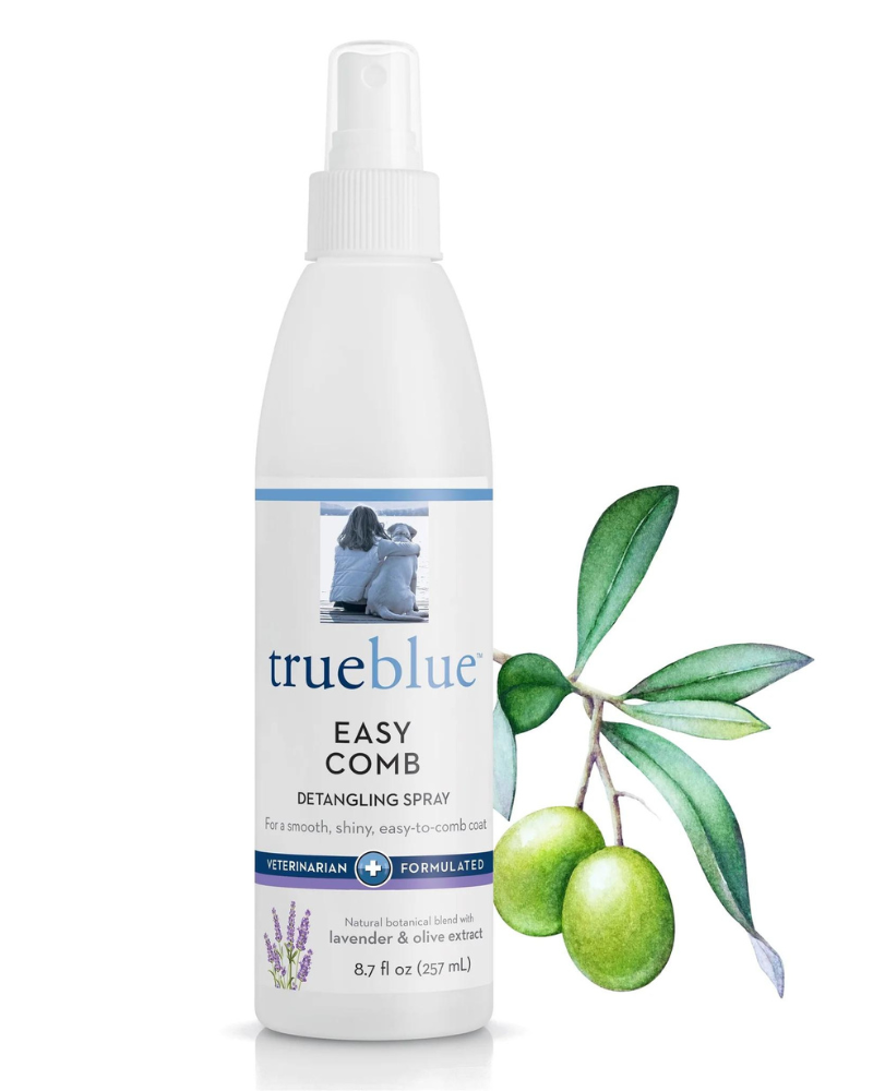 Easy Comb Detangling Dog Spray HOME TRUE BLUE   