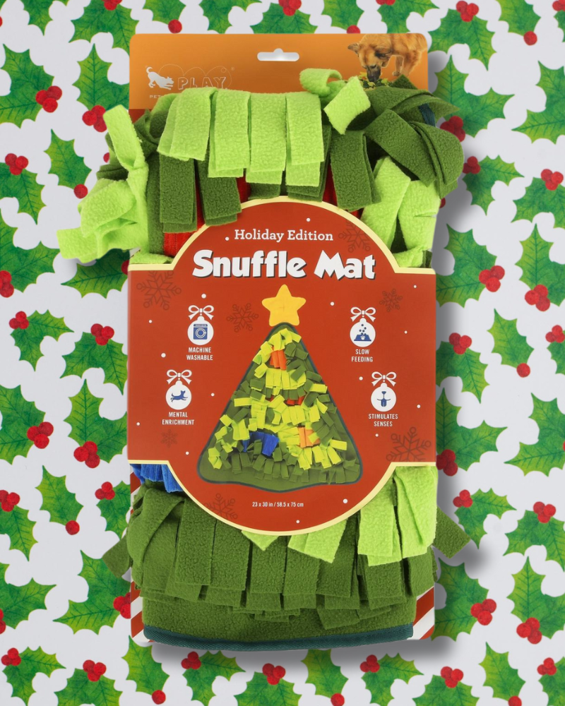 Christmas Tree Holiday Snuffle Mat Play P.L.A.Y.   