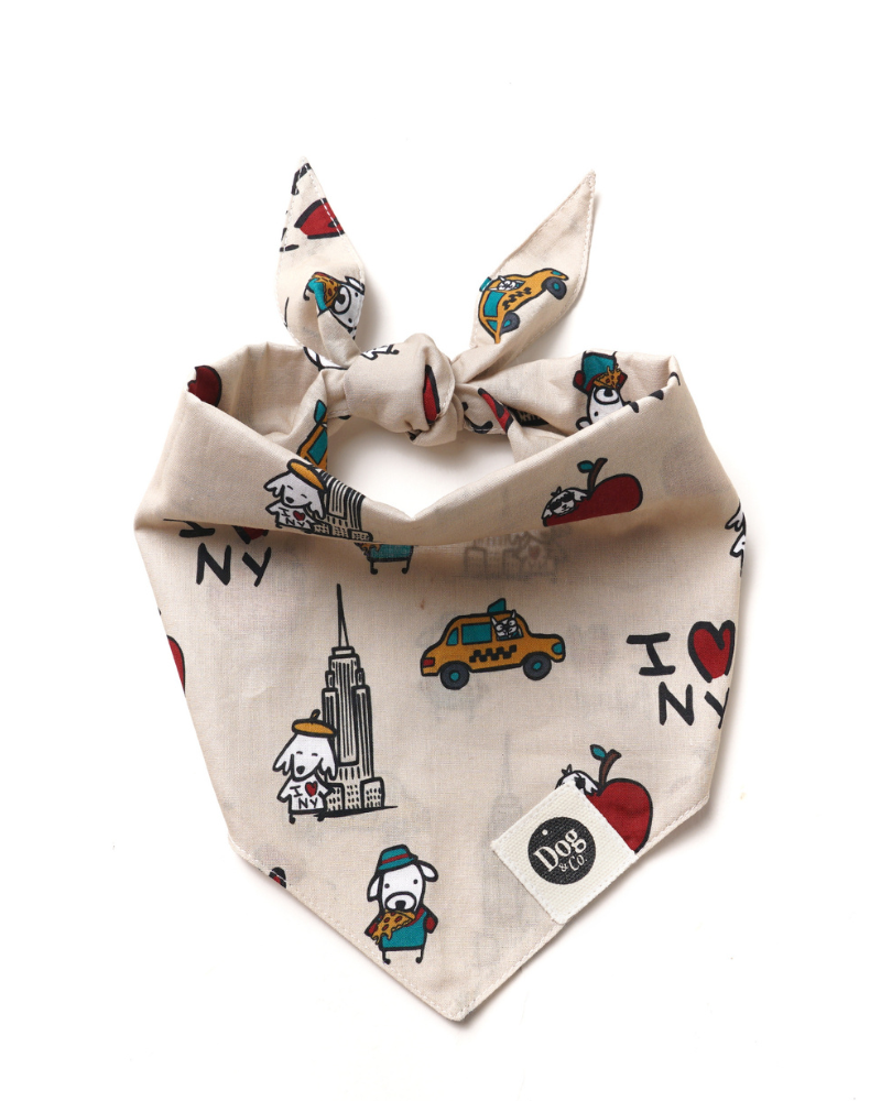 I Love New York Dog Bandana (Dog & Co. Exclusive) Wear DOG & CO.   