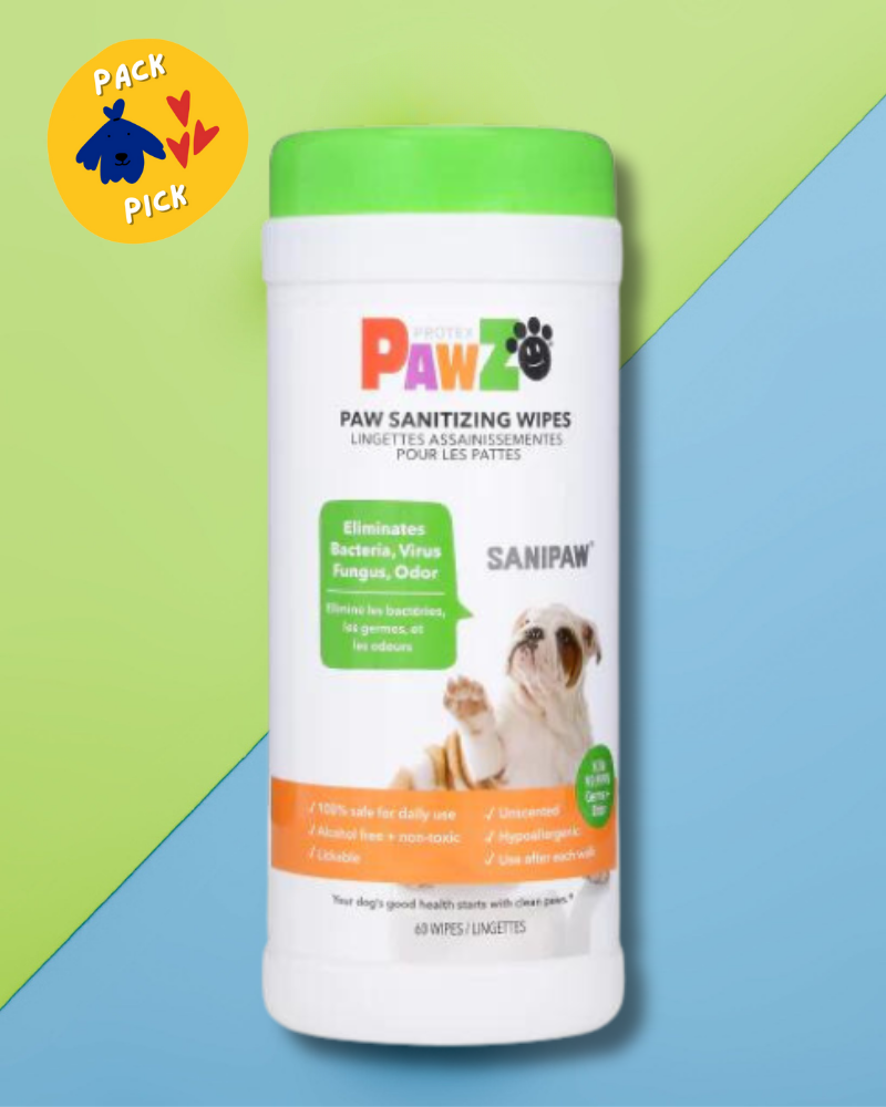 Sanipaw Daily Dog Paw Wipes HOME PAWZ   
