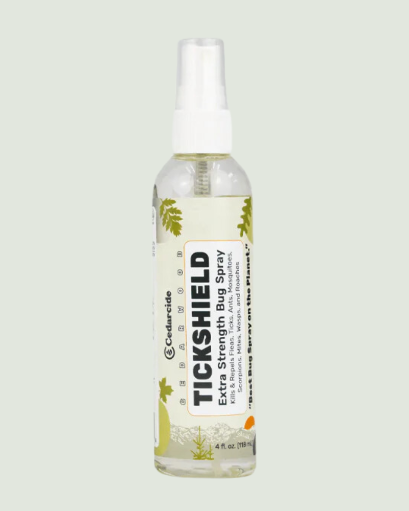 Tickshield Extra-Strength Natural Bug & Tick Spray HOME CEDARCIDE 8 oz  