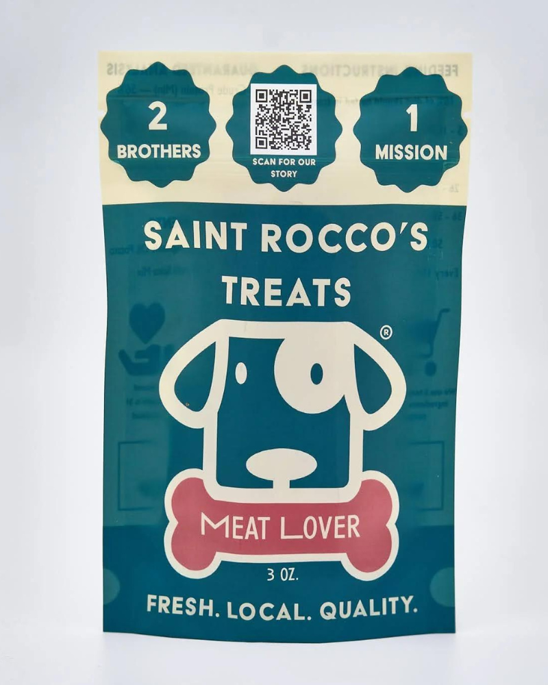 SAINT ROCCO'S | Meat Lover Chicken & Bacon Dog Treats | DOG & CO.