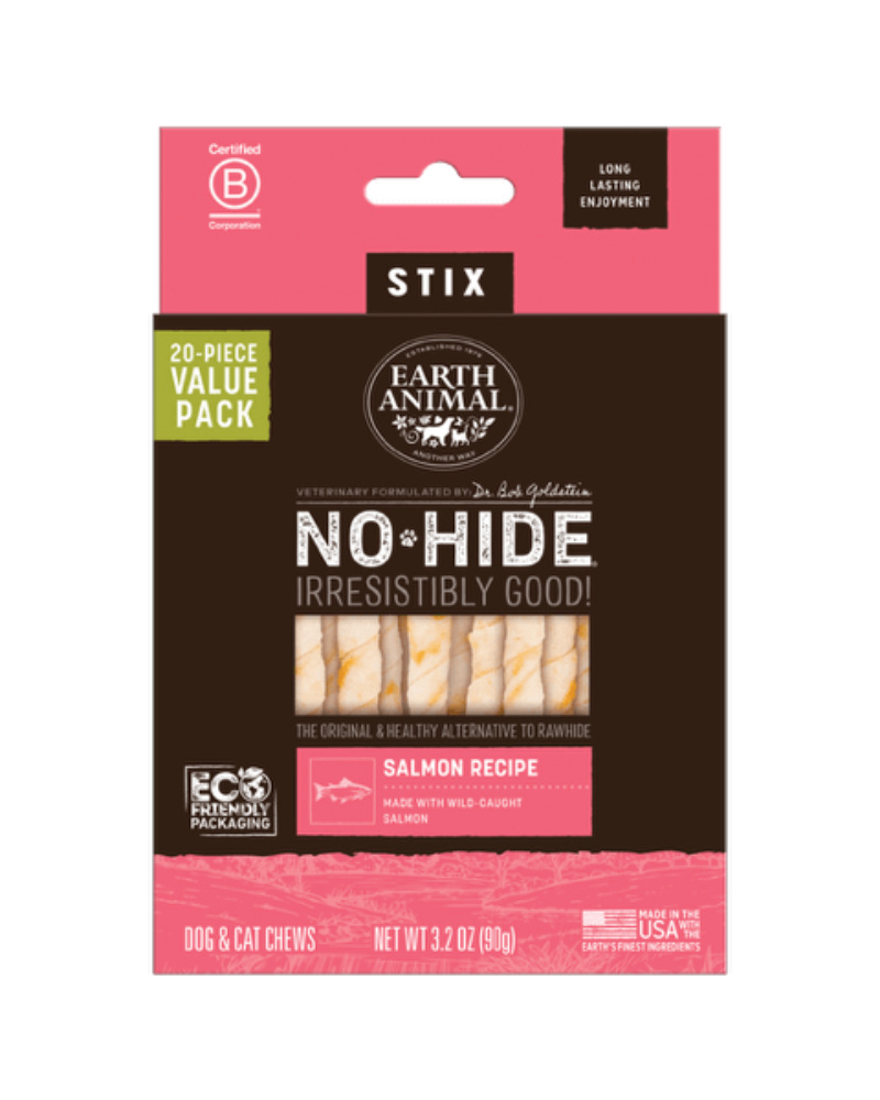 No-Hide Wholesome Dog Chew in Salmon
