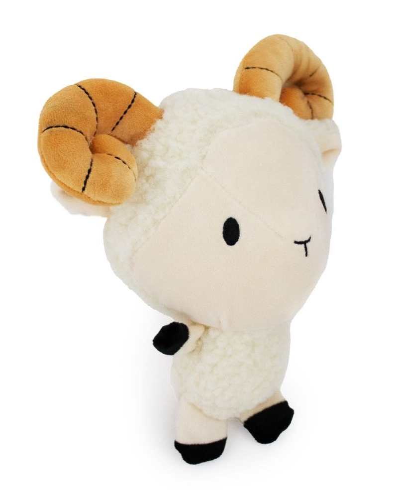 Ramius the Ram Squeaker Ball Dog Toy (8") PLAY GIFTABLE WORLD