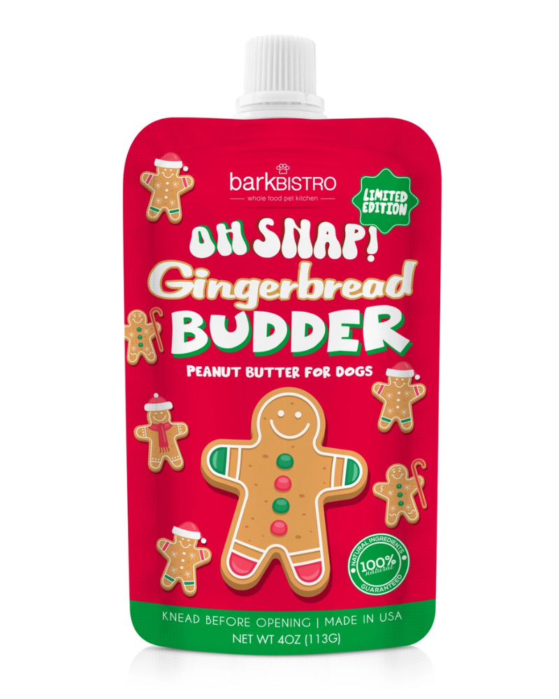 Buddy Budder Peanut Butter Squeeze Pack for Dogs (Made in the USA)