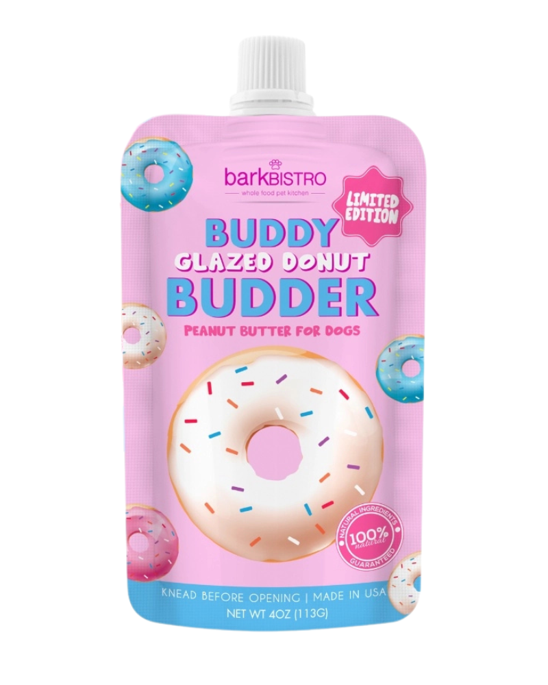 Buddy Budder Peanut Butter Squeeze Pack for Dogs (Made in the USA)