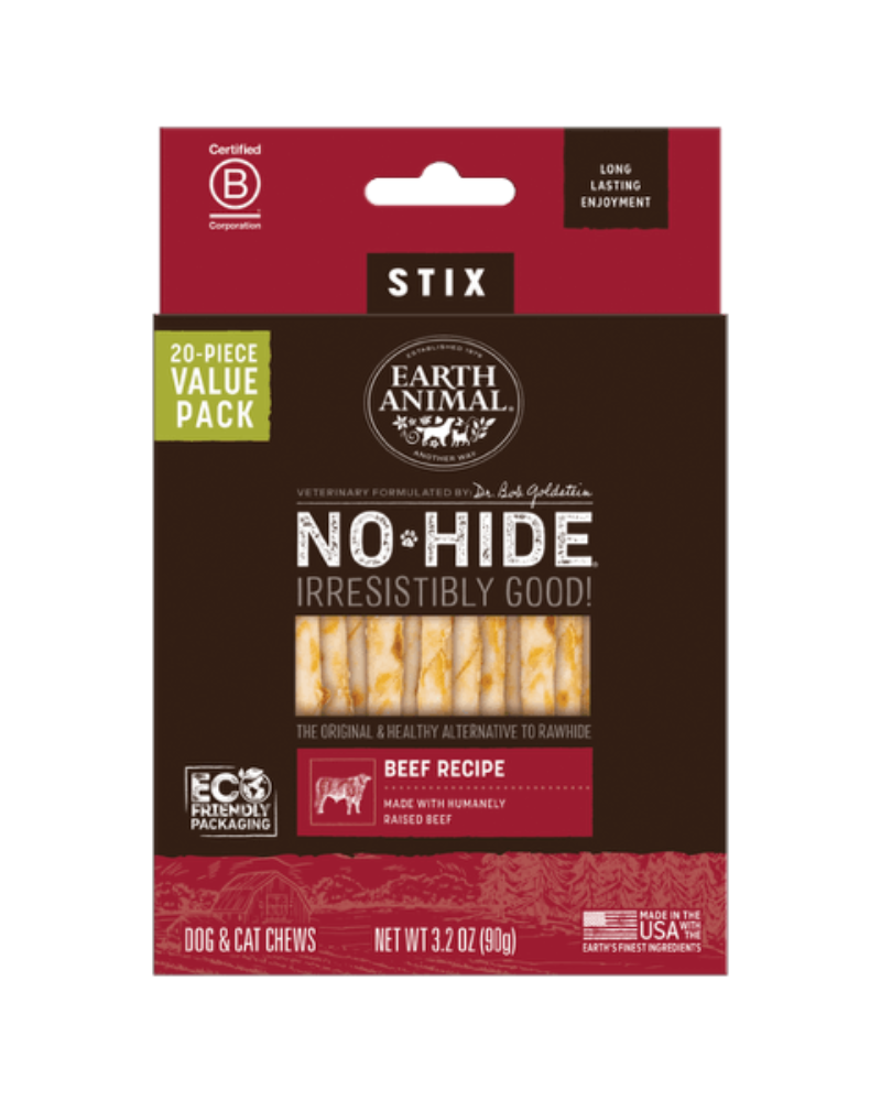 No-Hide Wholesome Dog Chew in Beef