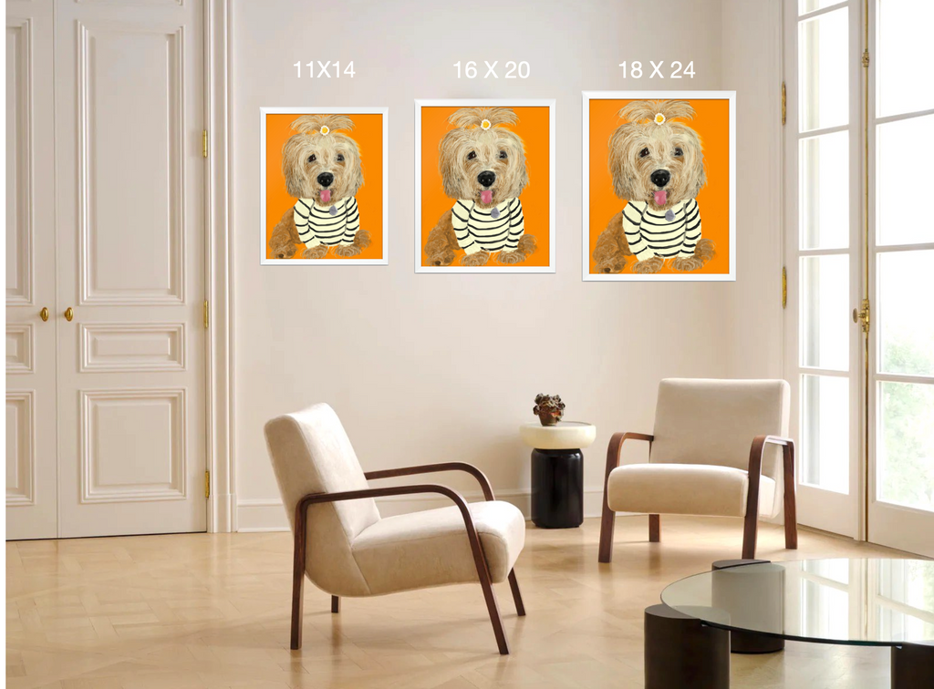 Custom Digital Pet Portrait | Single Subject (Framed or Unframed) HOME RORY GEVIS