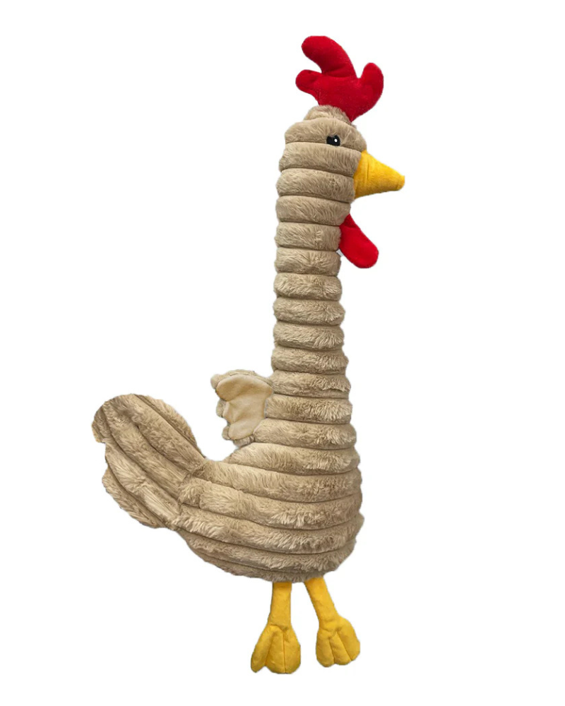 Rodney Rooster Squeaky Dog Toy (31") Play PET LOU