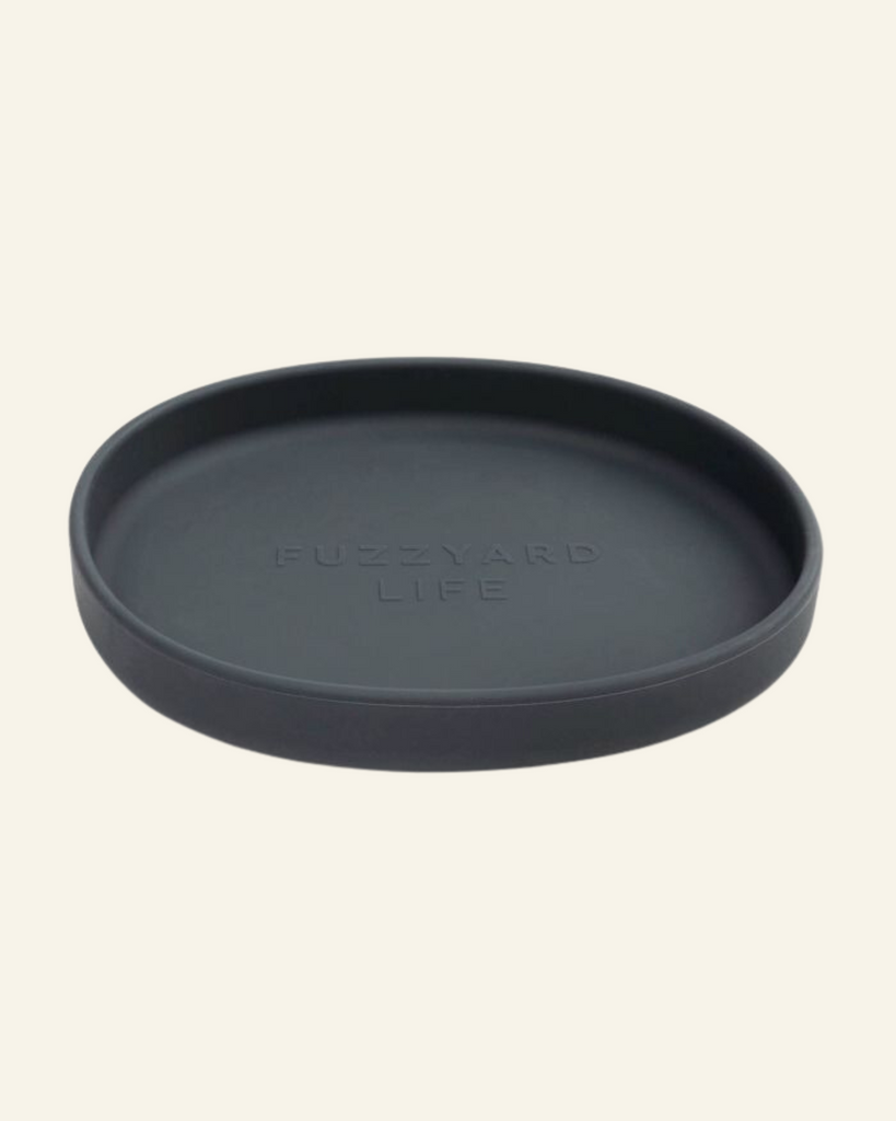 Silicone Cat Dish CAT FUZZYARD Slate Grey  