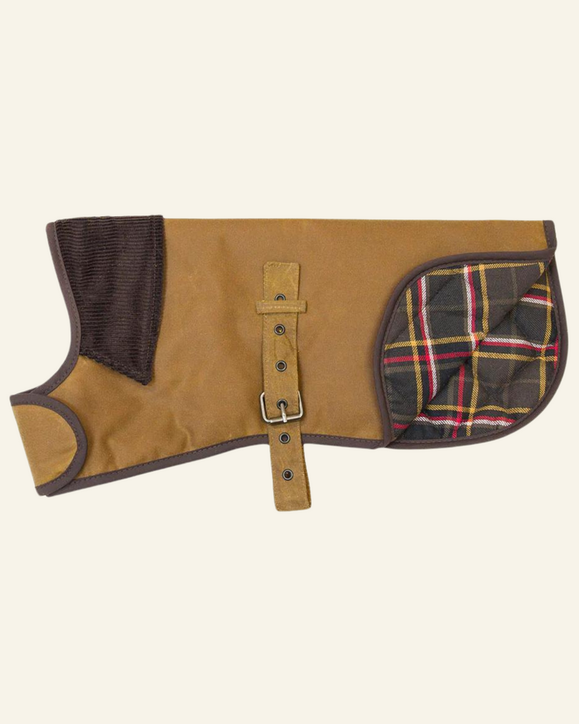 Wax Cotton All Weather Dog Jacket in Beige (FINAL SALE) Wear EARTHBOUND