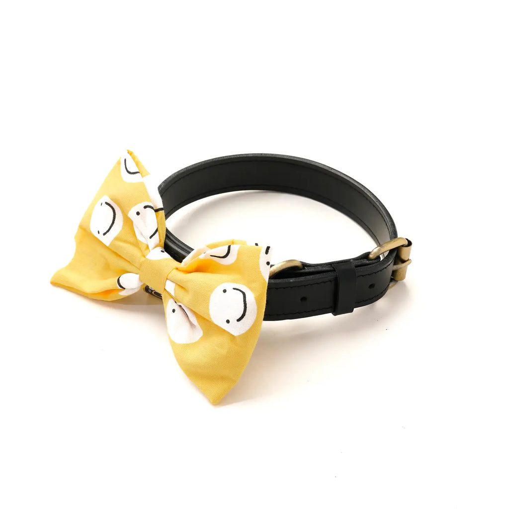 Smiley Face Dog Bow Tie (CLEARANCE) Wear THE PAWS   